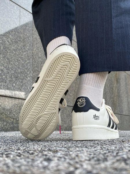 Adidas Superstar Cream Black Pink 9720-36 фото