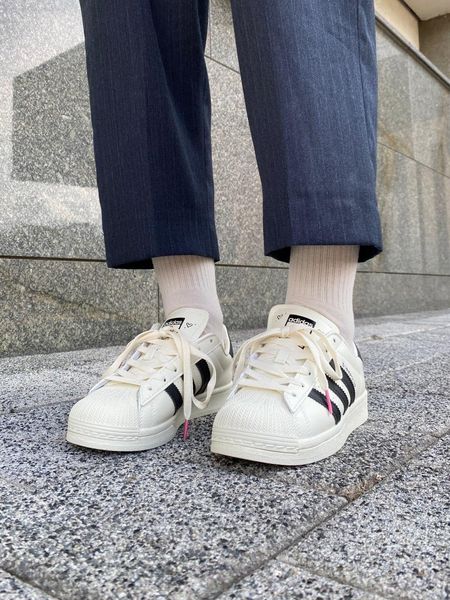 Adidas Superstar Cream Black Pink 9720-36 фото