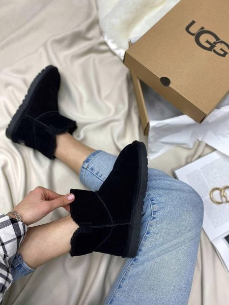 UGG Mini Bailey Button Black 6128-36 фото