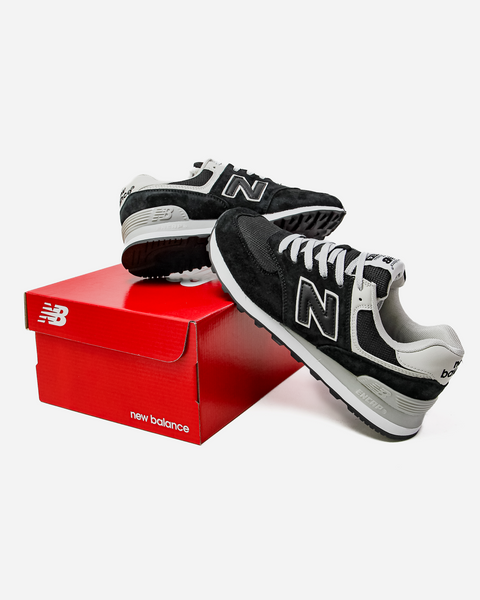 New Balance 574 Black White V4 11531-36 фото