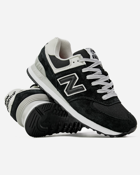 New Balance 574 Black White V4 11531-36 фото