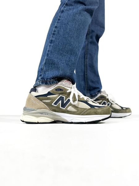 New Balance 990 Khaki Blue Beige 10635-36 фото