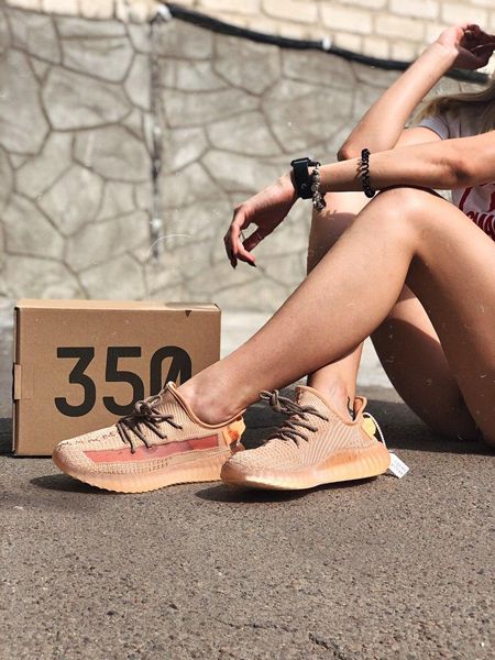 Adidas Yeezy 350 v2 CLAY (реф шнурки) 11797-36 фото