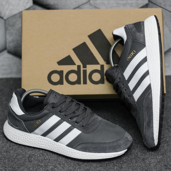 Adidas Iniki Grey White 5 2519-36 фото