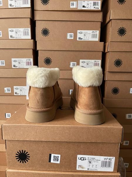 Ugg Funkette Platform Chestnut 9922-36 фото