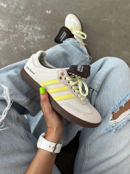 Adidas Samba x Wales Bonner Yellow 9481-36 фото