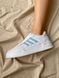 Adidas Dass-ler White Blue 7986-36 фото 9