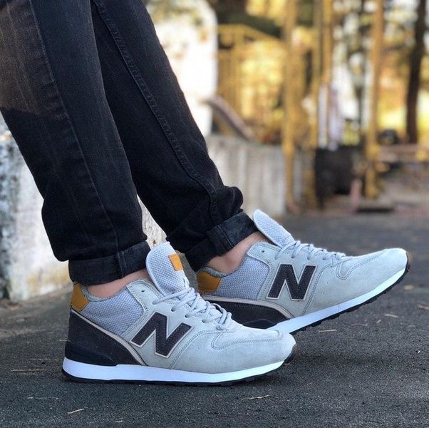 New Balance 574 Grey Black White 3790-36 фото