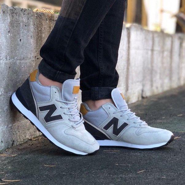 New Balance 574 Grey Black White 3790-36 фото