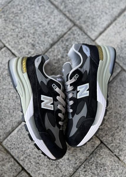 New Balance 992 Black White Grey 1561-36 фото