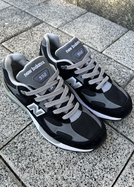 New Balance 992 Black White Grey 1561-36 фото