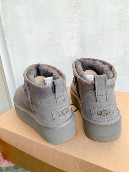 UGG Ultra Mini Platform Light Grey 6471-36 фото