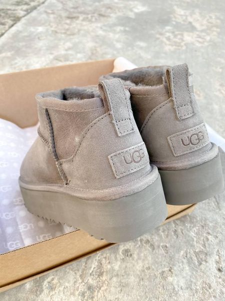 UGG Ultra Mini Platform Light Grey 6471-36 фото