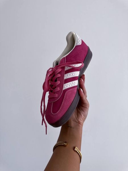 Adidas Gazelle Indoor Pink Cloud White 11324-36 фото