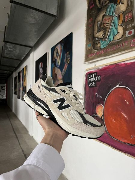 New Balance 990 Beige Black 3767-36 фото