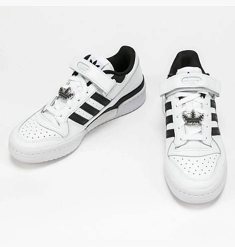 Adidas Forum Low 84 White Black Logo 9815-36 фото