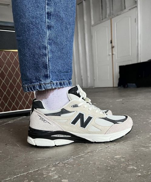 New Balance 990 Beige Black 3767-36 фото