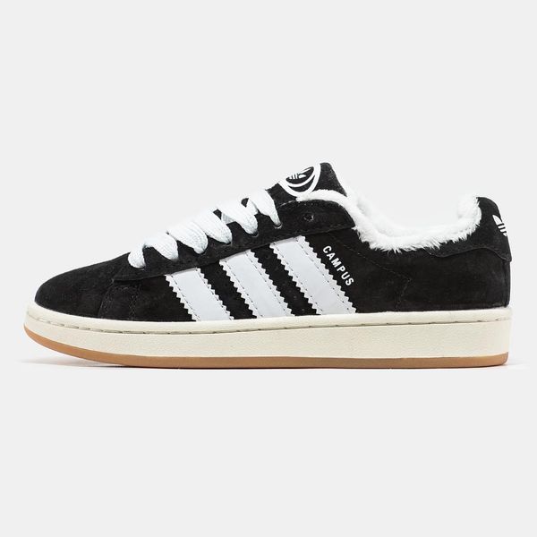 Adidas Campus 00s Black White Fur 9755-36 фото