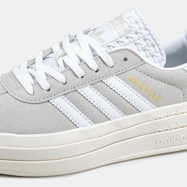 Adidas Gazelle Bold Grey White 2386-36 фото