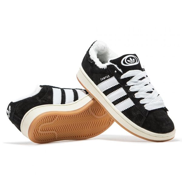 Adidas Campus 00s Black White Fur 9755-36 фото