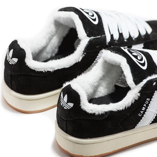 Adidas Campus 00s Black White Fur 9755-36 фото