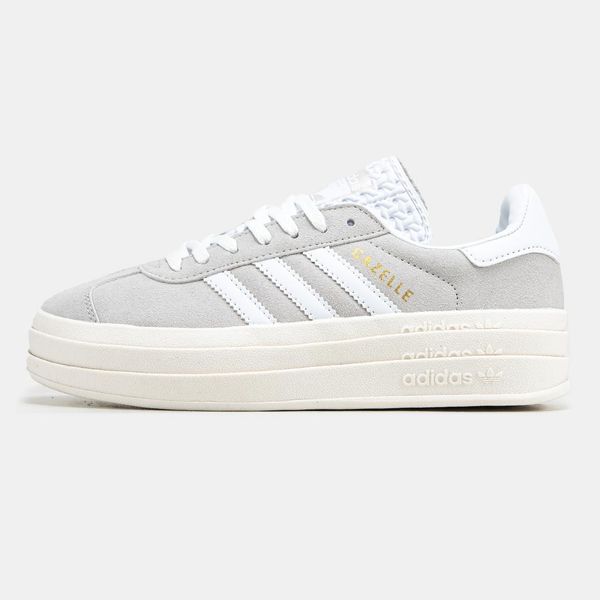 Adidas Gazelle Bold Grey White 2386-36 фото