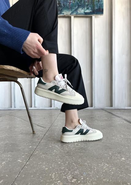 New Balance CT302 White Nightwatch Green 4587-36 фото