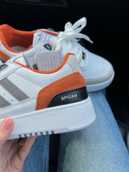 Adidas Spican White Orange 2320-36 фото