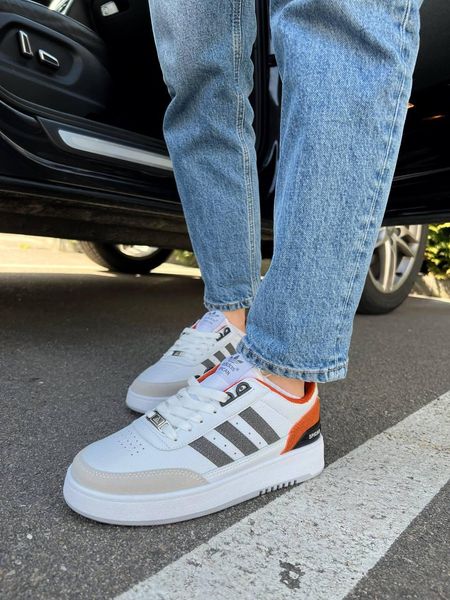 Adidas Spican White Orange 2320-36 фото