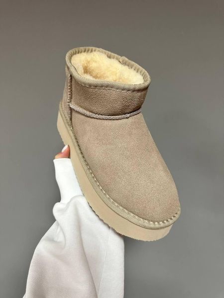 Ugg Ultra Mini Platform Latte Suede 9669-41 фото