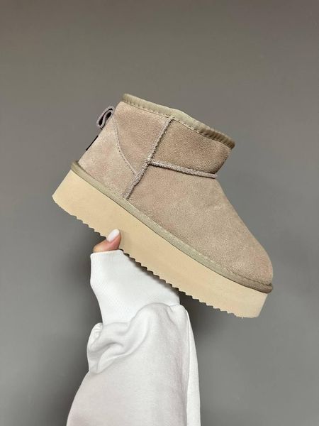 Ugg Ultra Mini Platform Latte Suede 9669-41 фото