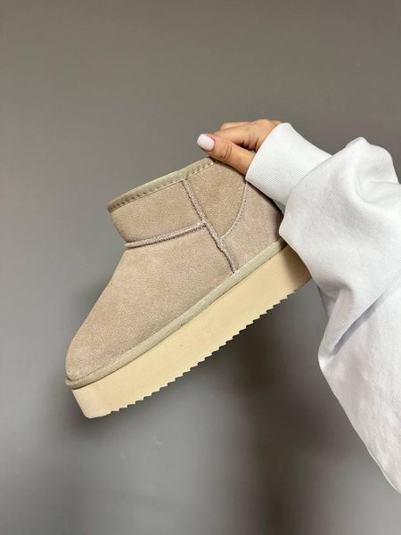 Ugg Ultra Mini Platform Latte Suede 9669-41 фото