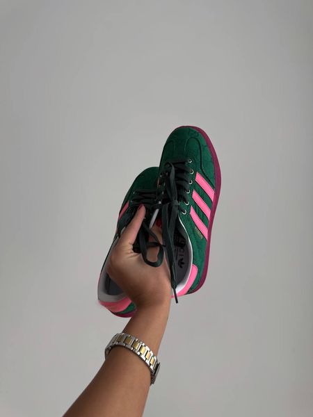 Adidas x Gucci Gazelle Green Pink 10770-36 фото