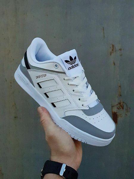 Adidas Drop Step White Gray Black 2663-36 фото