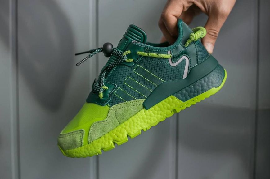 Adidas Nite Jogger Green 2543-36 фото