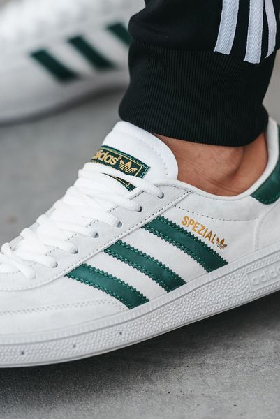 Adidas Spezial Handball White Green 9549-36 фото