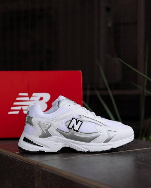 New Balance 725 White Silver 11670-36 фото