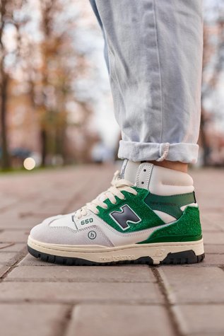 New Balance 650 Hight Green White Fur 10021-36 фото