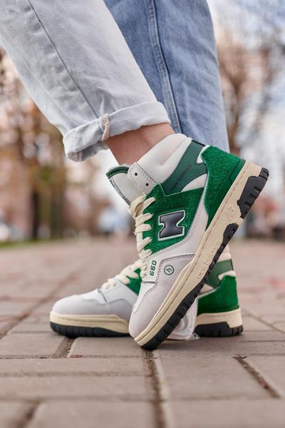 New Balance 650 Hight Green White Fur 10021-36 фото