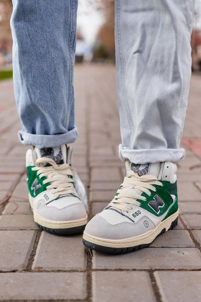 New Balance 650 Hight Green White Fur 10021-36 фото