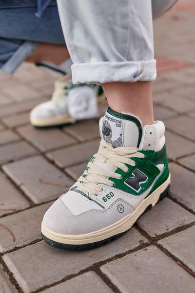 New Balance 650 Hight Green White Fur 10021-36 фото