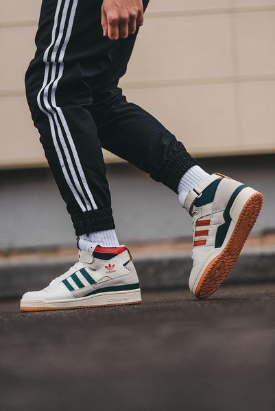 Adidas Forum High 84 Collegiate Green Red Cloud White 8477-36 фото