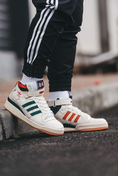 Adidas Forum High 84 Collegiate Green Red Cloud White 8477-36 фото