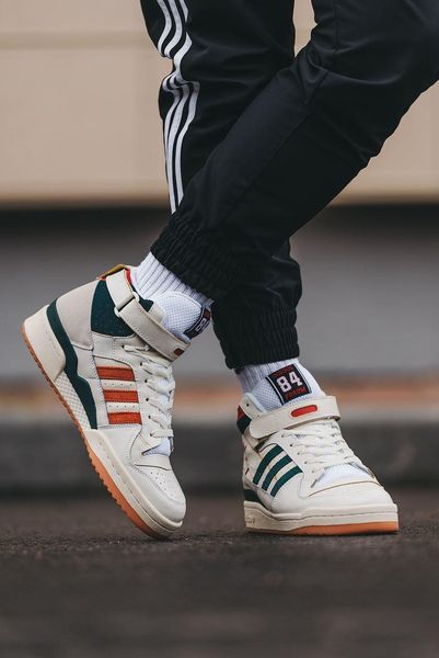 Adidas Forum High 84 Collegiate Green Red Cloud White 8477-36 фото