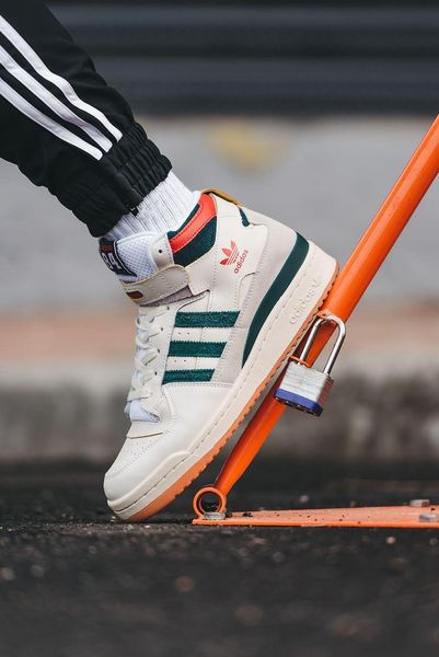 Adidas Forum High 84 Collegiate Green Red Cloud White 8477-36 фото