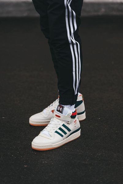 Adidas Forum High 84 Collegiate Green Red Cloud White 8477-36 фото