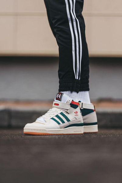 Adidas Forum High 84 Collegiate Green Red Cloud White 8477-36 фото