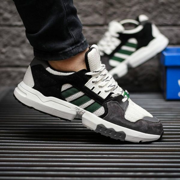 Adidas ZX Torsion Black White Grey 8948-44 фото