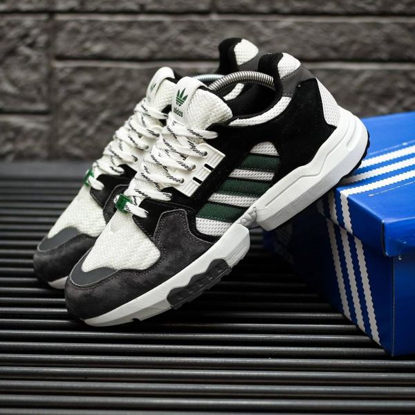 Adidas ZX Torsion Black White Grey 8948-44 фото