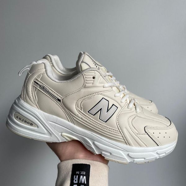 New Balance 530 Beige Leather 889-36 фото